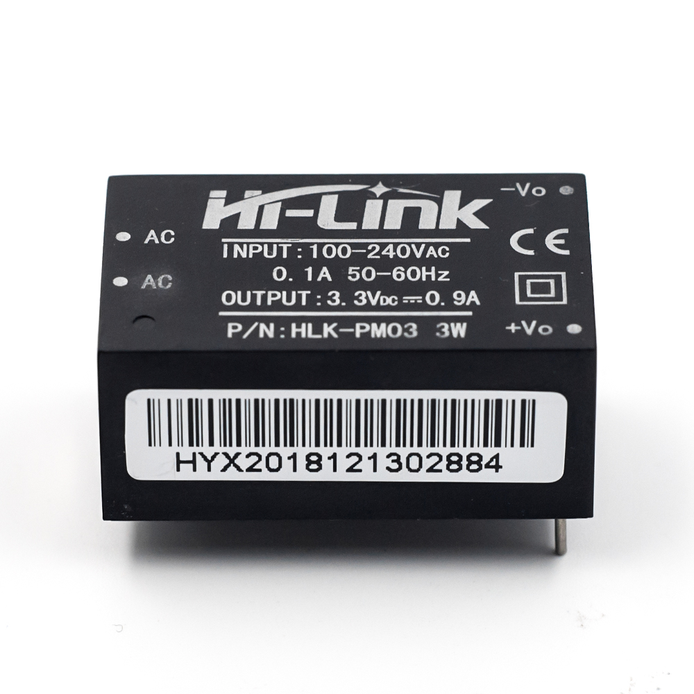 Преобразователь напряжения HLK-PM03 AC-DC 220-3.3в